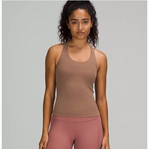 Cool Racerback Tank Top Shorter Length